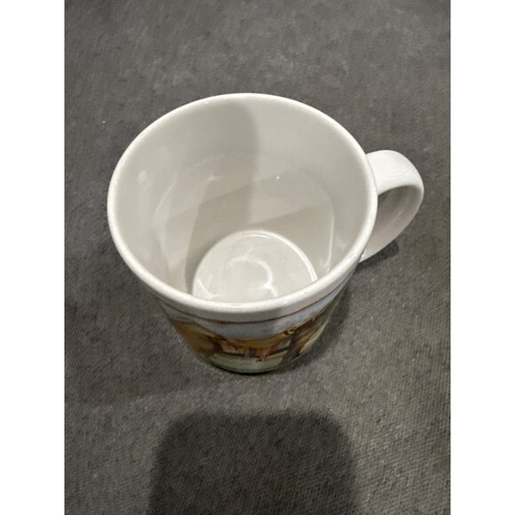 Vintage 1988 Montage "Message Mugs" Horse Design Coffee Mug - Picture 3 of 5